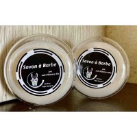 savon à barbe ainhoë au lait d'ânesse